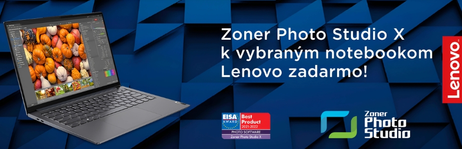 Lenovo, darček Zoner Photo Studio X